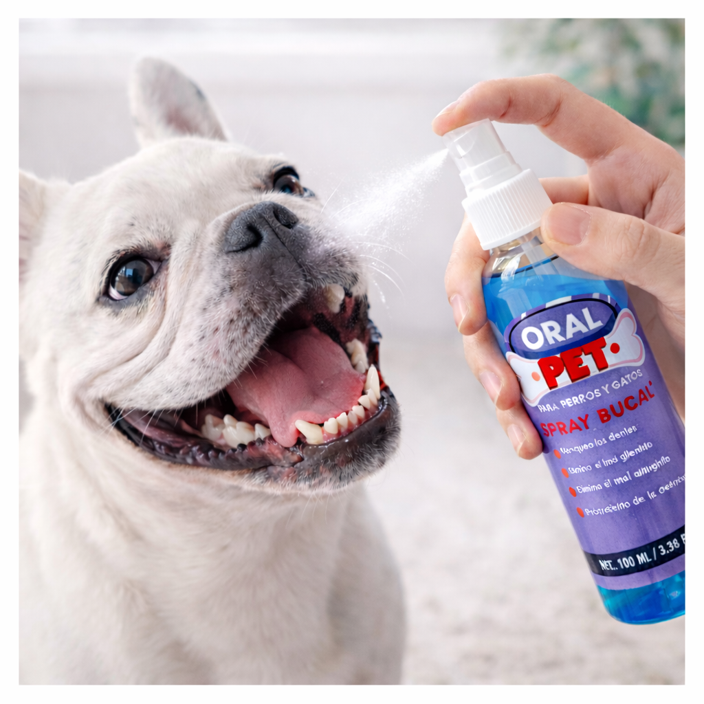 "OralPet" - Spray Dental Fresco Para Mascotas: Elimina Mal Aliento Y Sarro Naturalmente