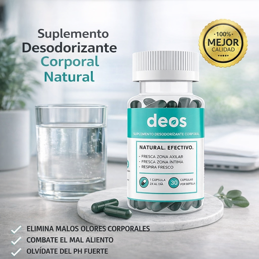 Deos- Suplemento Desodorante Interno 30 Capsulas