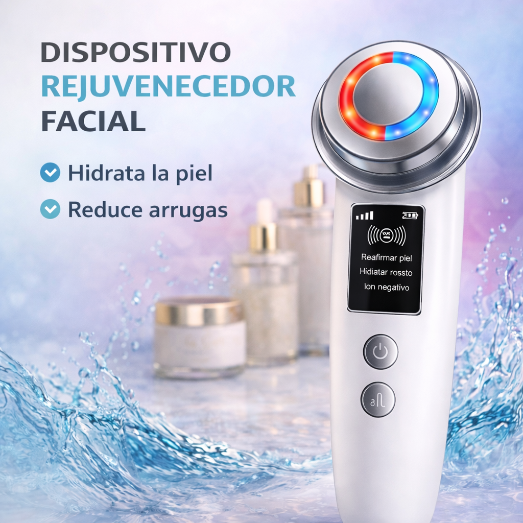 Masajeador Facial De Alta Tecnología Para Rejuvenecimiento cutáneo